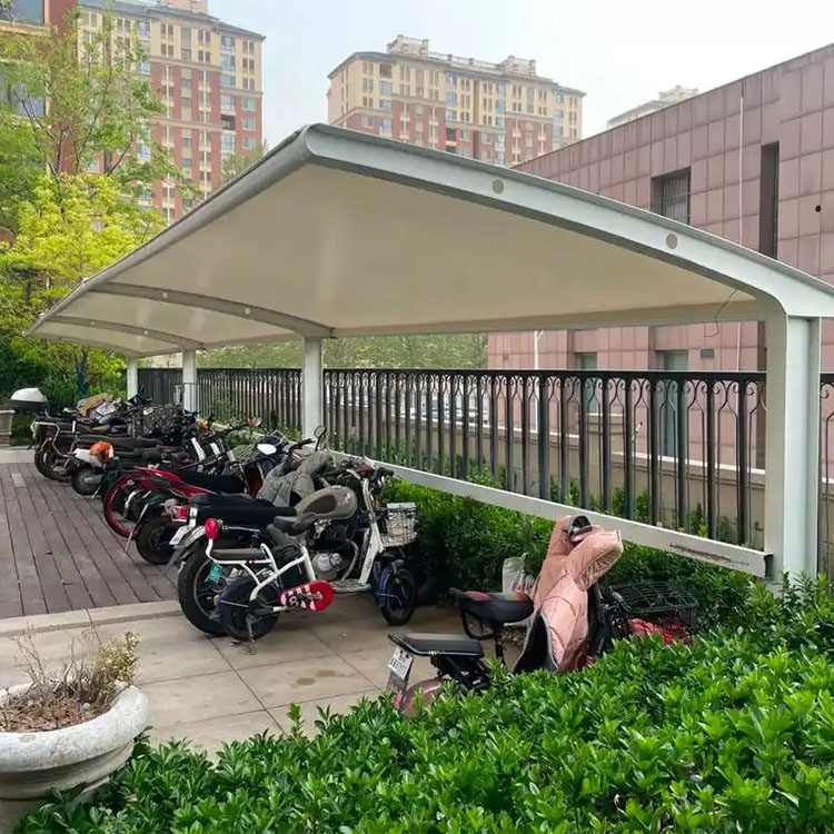 大冶市膜结构电动车棚